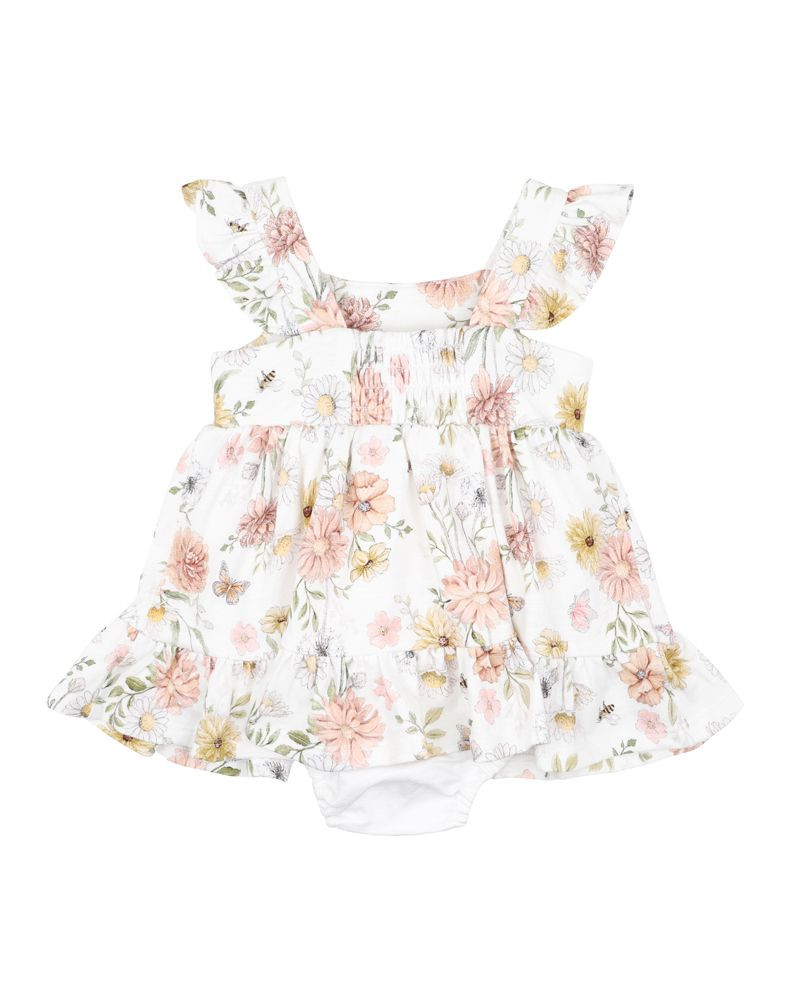 Lara Print Overlay Dress